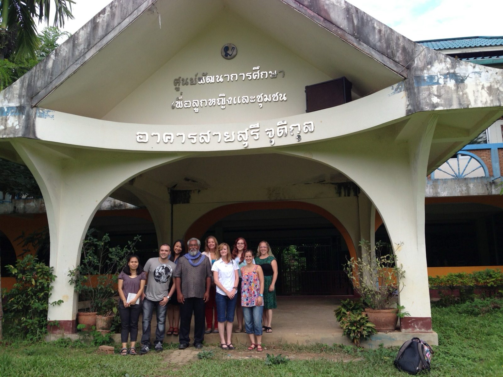 Education and prevention session with young people in Thailand